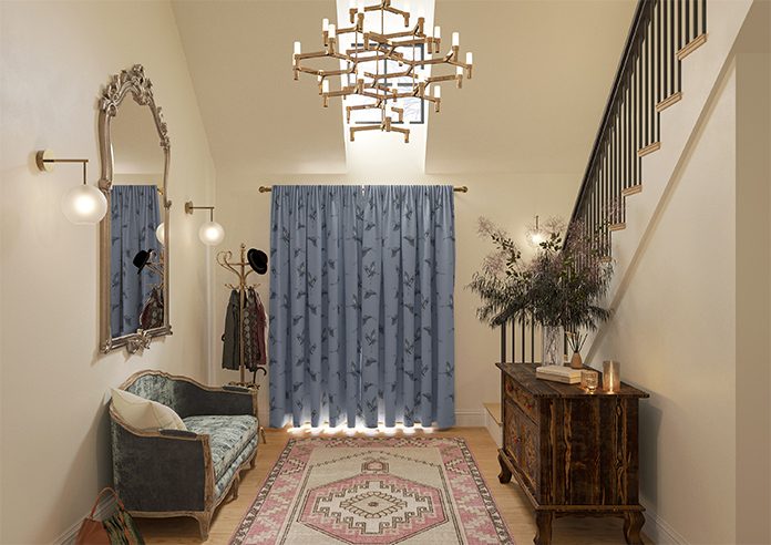 Cranes, Delft - Made to Measure Curtains - Image 14